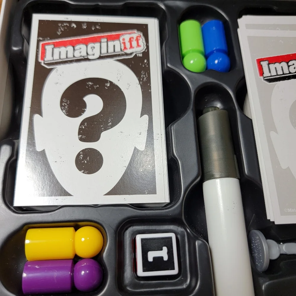 Imaginiff Board Game from Mattel games Ages 14+ complete